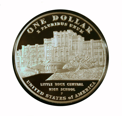 Challenge 2 Little Rock Commemorative Coin reverse 2007