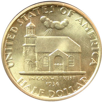 Coin Challenge 3 - 1936 Delaware Tercentenary obverse