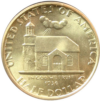 Coin Challenge 3 - 1936 Delaware Tercentenary obverse Coin Challenge 3 - 1936 Delaware Tercentenary obverse