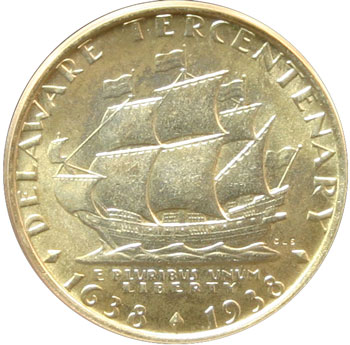 Coin Challenge 3 - 1936 Delaware Tercentenary reverse