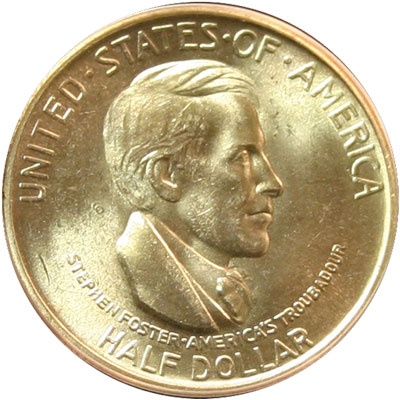Cincinnati Music Center half dollar commemorative coin obverse