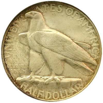 Connecticut Tercentenary Half Dollar commemorative coin obverse