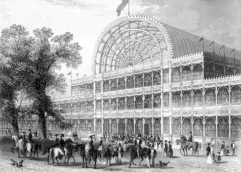 Crystal Palace London 1851 front view