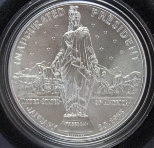 Eisenhower Presidential Medal reverse