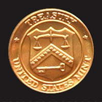 1988 Mint Set token reverse