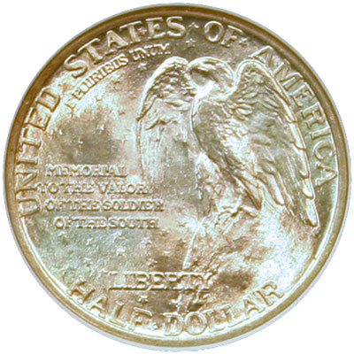 Stone Mountain Memorial half dollar reverse Stone Mountain Memorial half dollar reverse