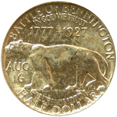 Vermont Sesquicentennial Half Dollar reverse Vermont Sesquicentennial Half Dollar reverse