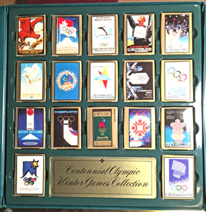 Centennial Olympic Winter Games Collection Playing Cards 17 decks