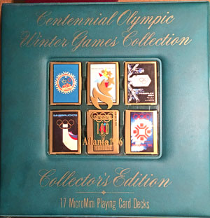 Centennial Olympic Winter Games Collection Playing Cards