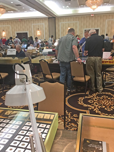 View of Greater Atlanta Coin Show April 2019