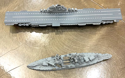 Die-Cast metal ships WW II era Die-Cast metal ships WW II era