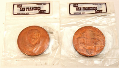 San Francisco Old Mint medal