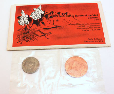 US Mint ANA Convention Souvenir Set Albuequerque New Mexico 1980