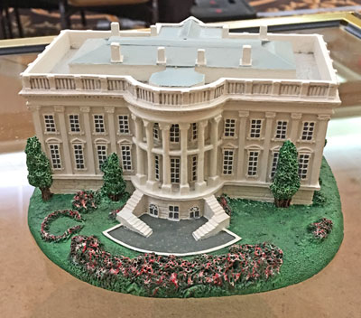 White House model rear view